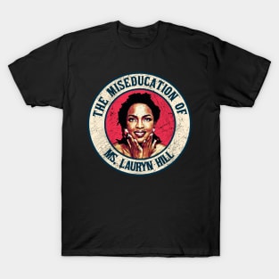 Retro Style Fan Art Design Ms. Lauryn Hill // The Miseducation of T-Shirt